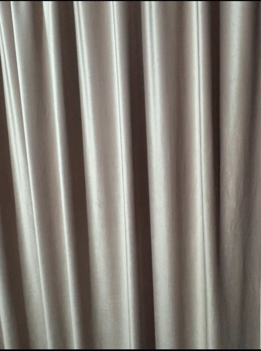 Draperii Catifea roz prafuit