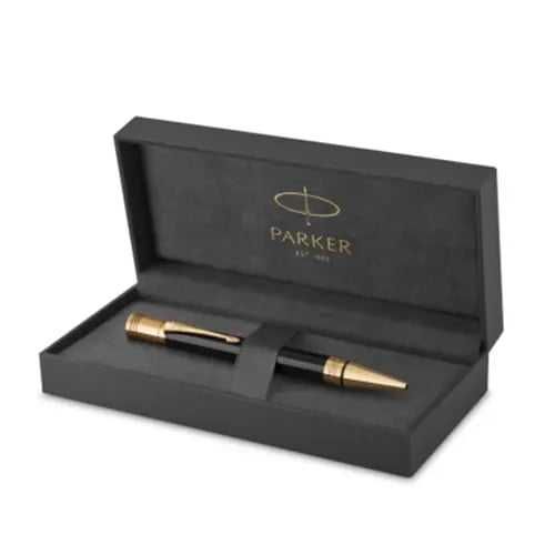 Parker Duofold Black GT – Луксозна Химикалка, 23К Злато