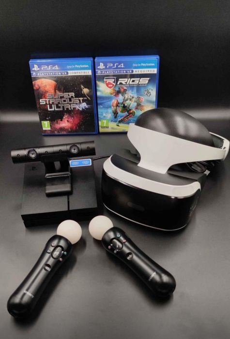 Kit VR Ps4 complet + 2 jocuri cadou !!