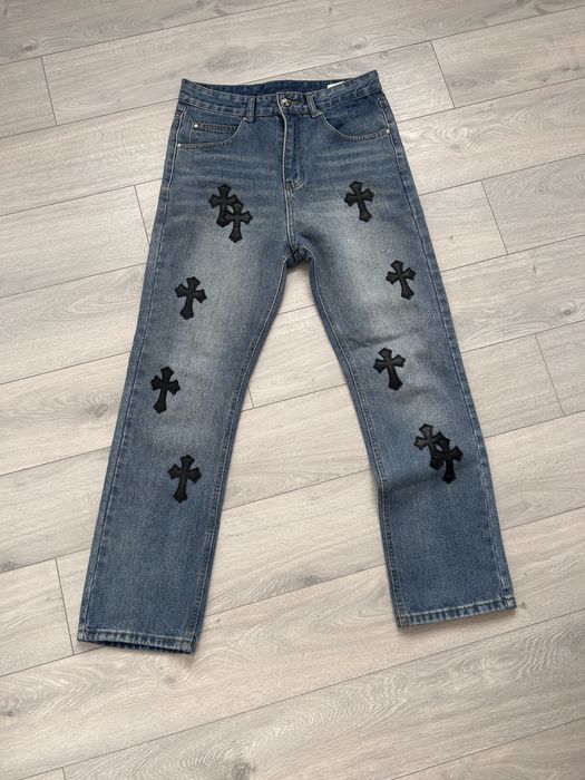 Дънки Chrome Hearts
