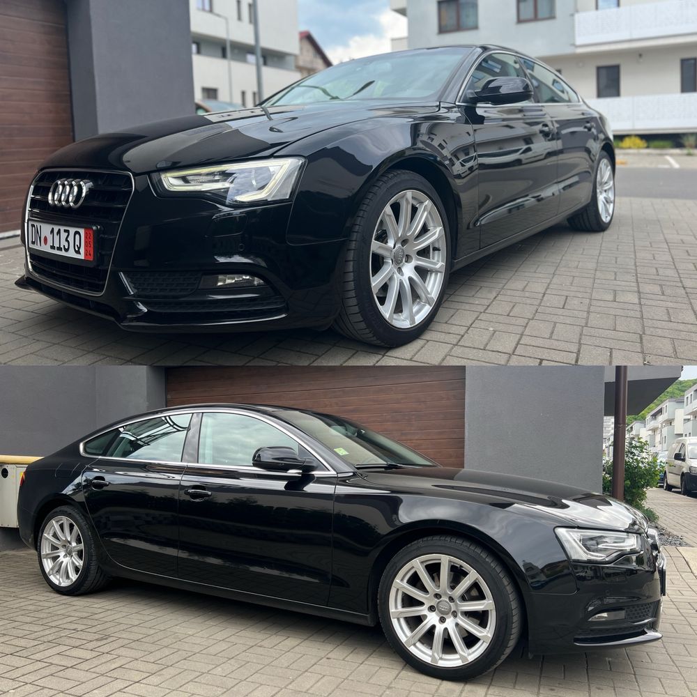 Vand Audi A5 automat 2.0 TDI 177 cai 2013 facelift faruri led