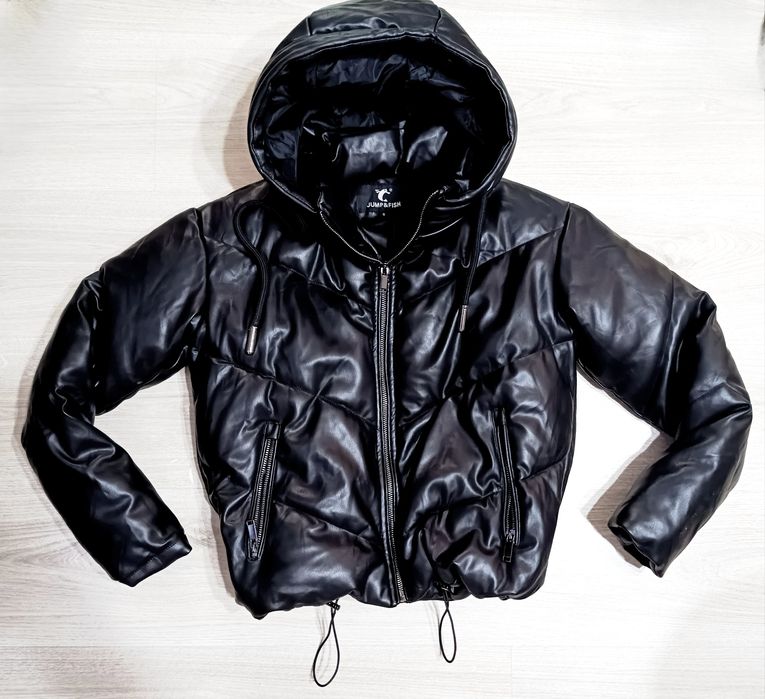 Ново кожено зимно яке