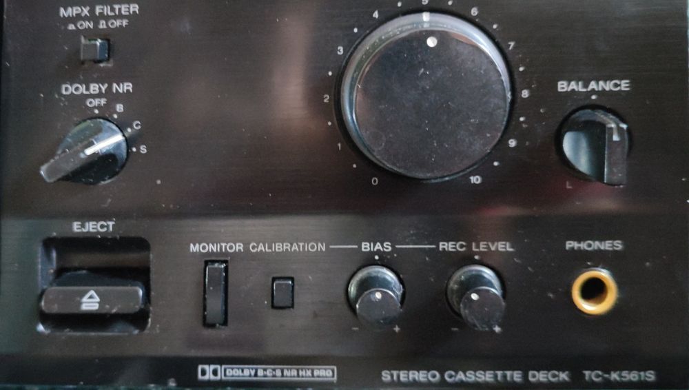 Sony stereo cassette deck tc-k561s