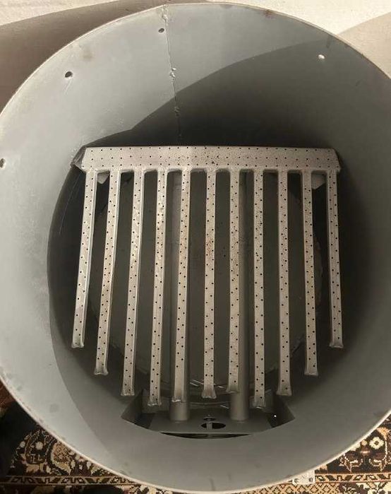 Продаю новую прочную и удобную садж-печь в отличном состоянии