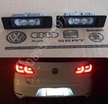 Оригинални VW LED плафони за регистрационен номер . Vw Skoda Seat Audi