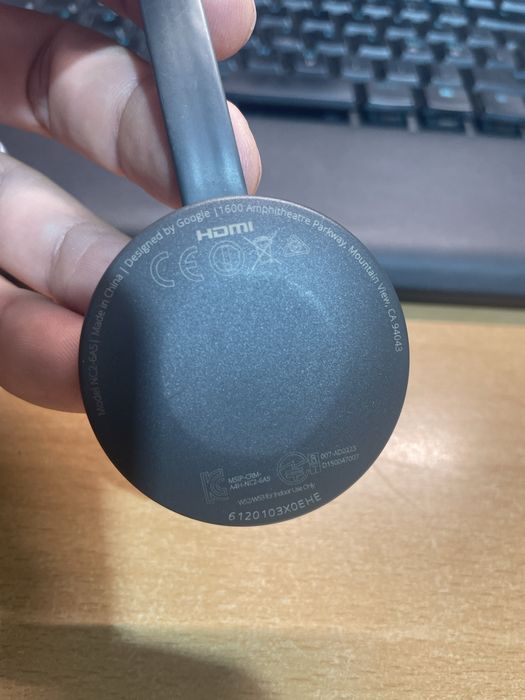 Google Chromecast gen 2 complet