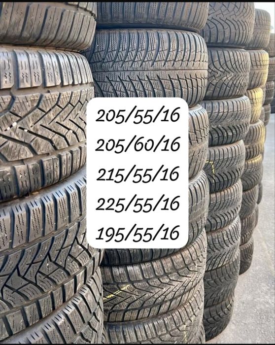 Бу шины 245/55/17, 205/55/16, 205/60/16, 215/55/16