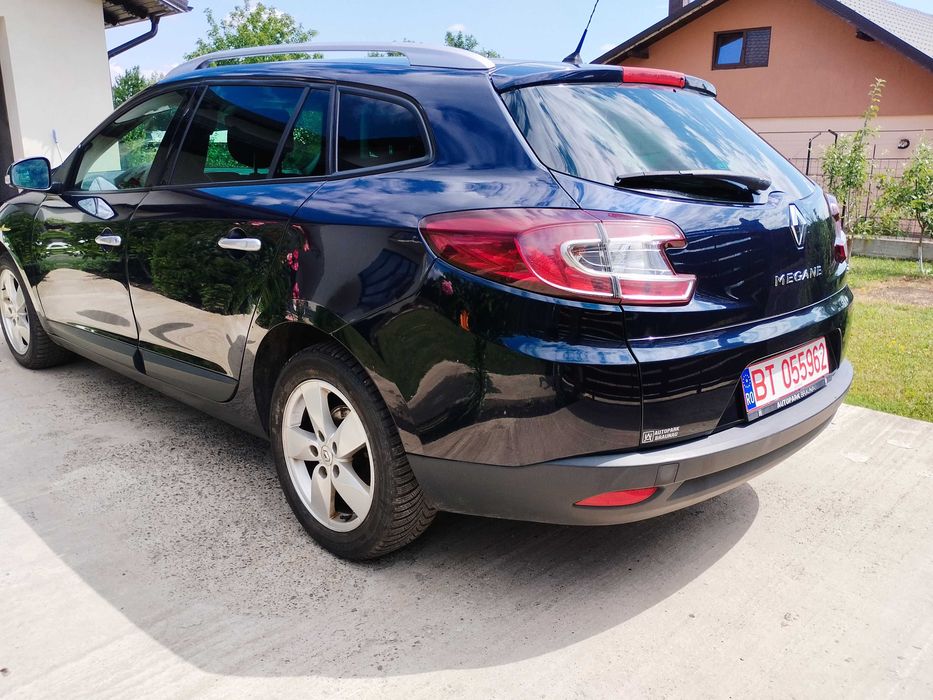 Renault Megane înmatriculat recent