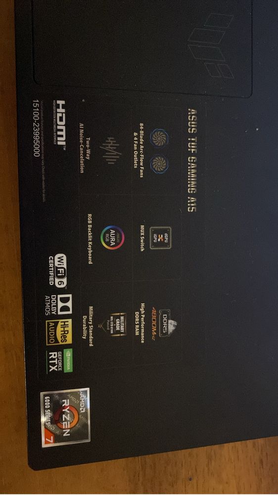 Asus tuf gaming 15 продам хорошем качестве все идеально работает тянет