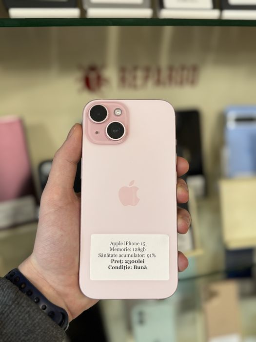 iPhone 15 - 128 gb - pink