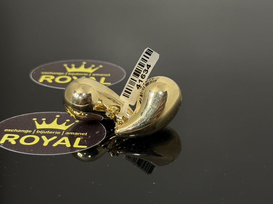 Bijuteria ROYAL : Cercei AUR 14K / 7.32 GR