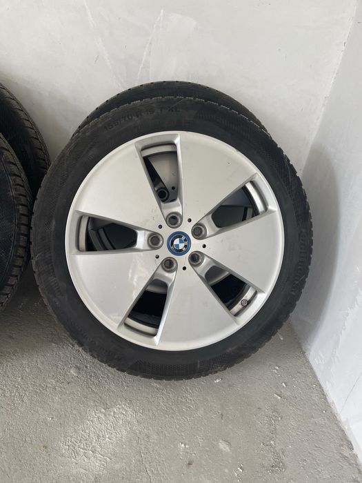 Джанти с гуми Continental wintercontact ts 850 p BMW I3 БМВ И3