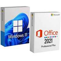 Pachet instalare windows 11 pro + office pro plus 2021 licenta digital