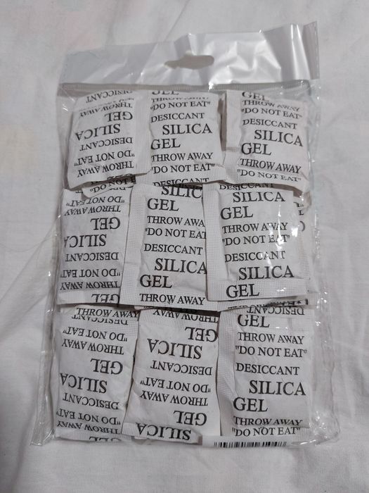 Pliculete silica gel,desicant- 50 buc-5 grame