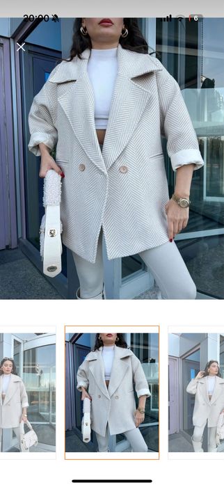 Ново дамска палто универсален размер