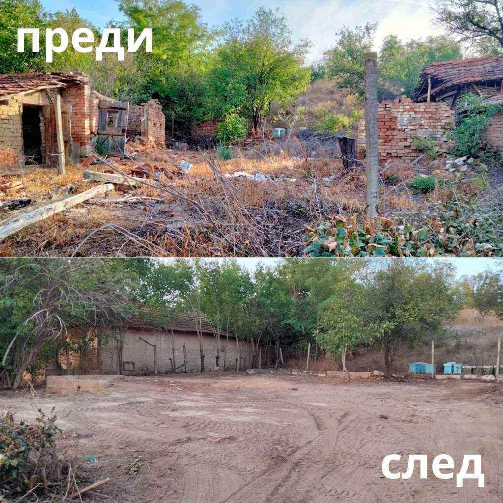 Ремонтни услуги / Mини багер-изкопи,дренажи,подравняване / Покриви