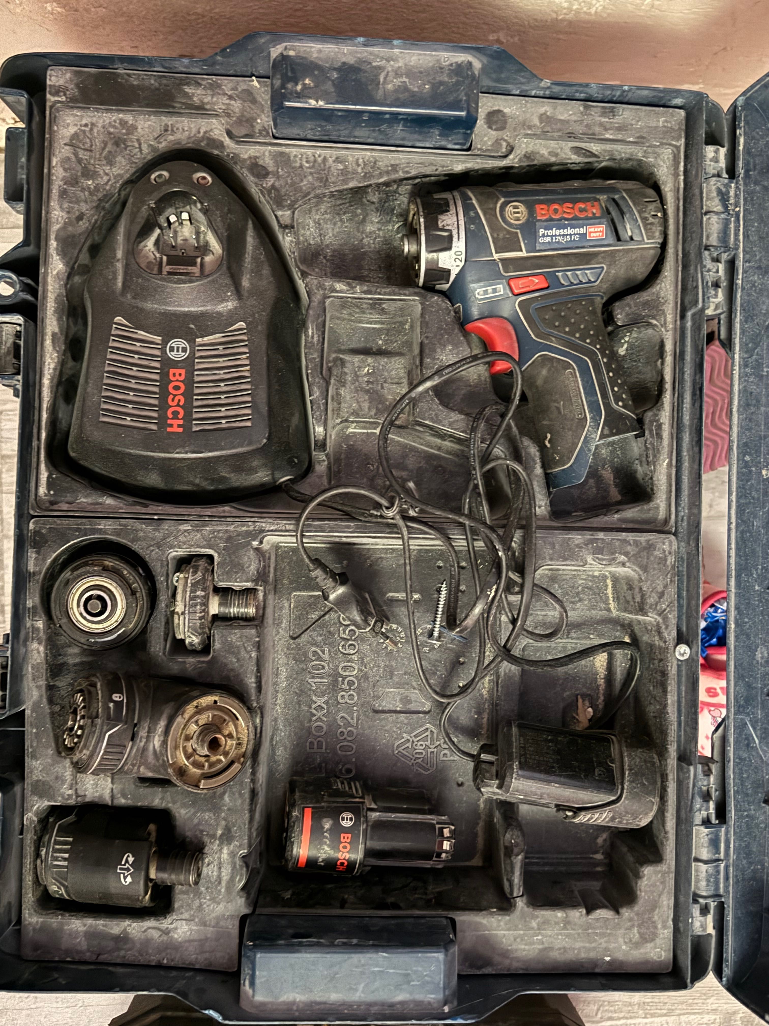 Акумулаторен винтоверт Bosch GSR 12V-15 FC Professional, 12V, 30Nm