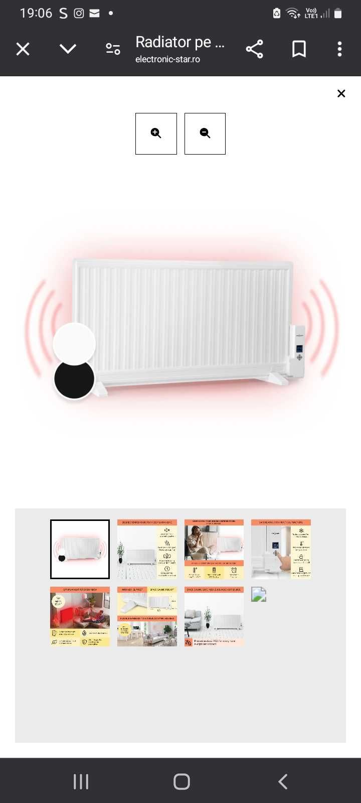 Calorifer electric