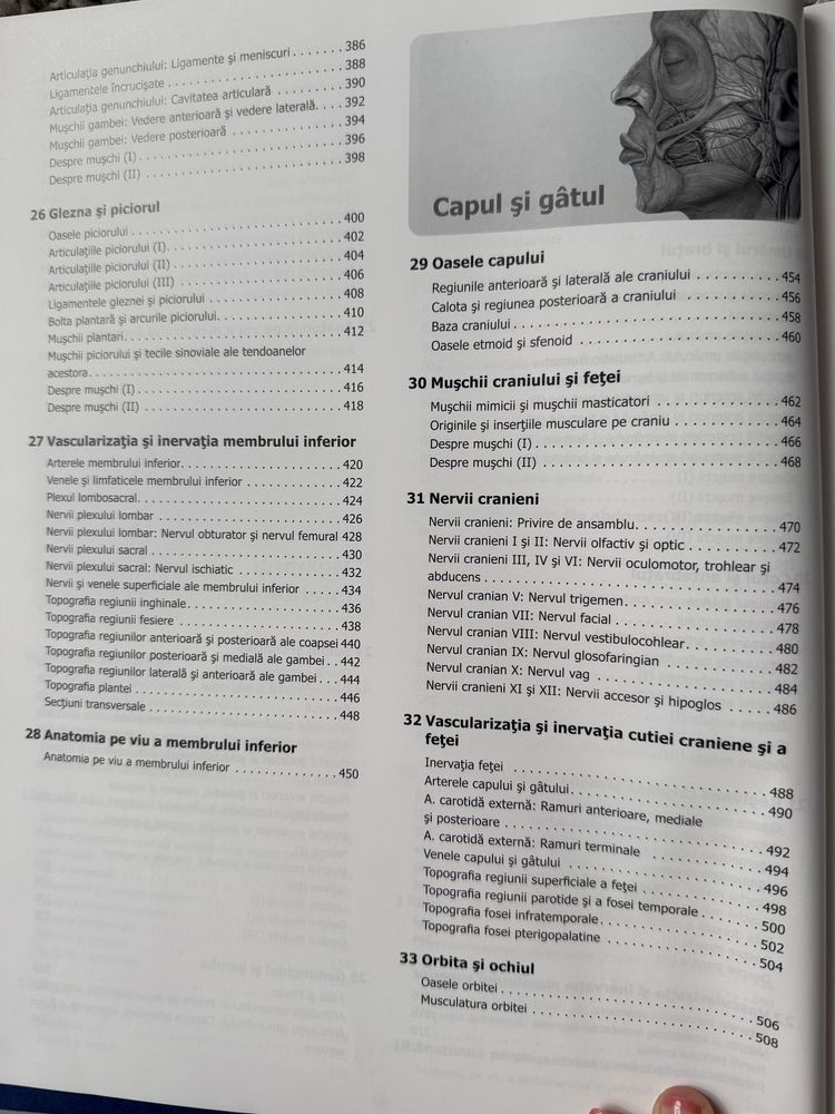 Atlas anatomie-nomenclatura latina