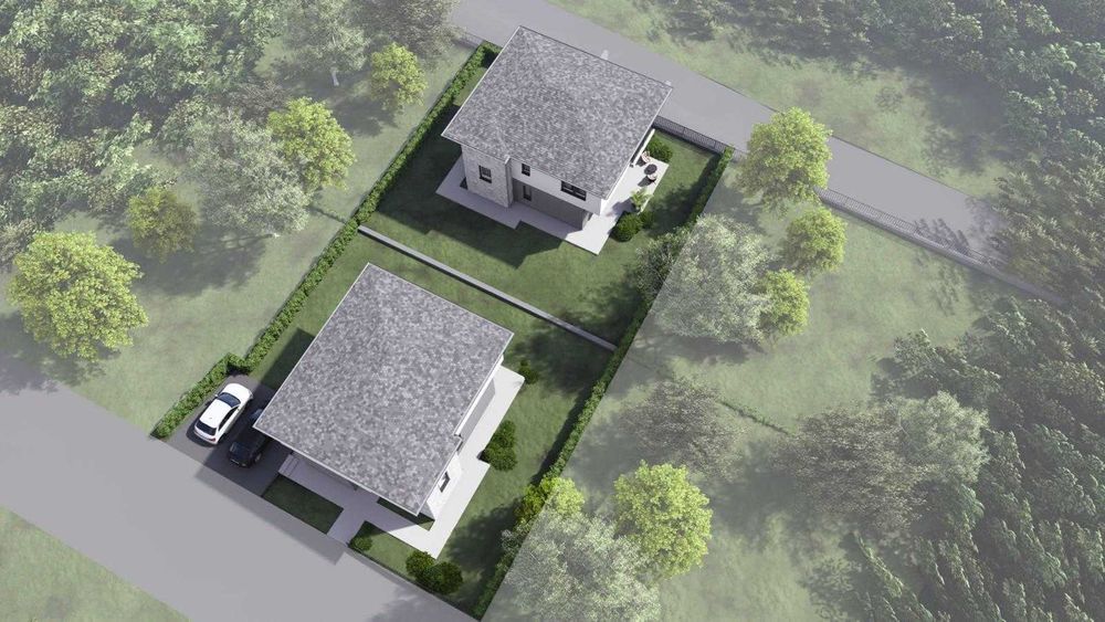 Нова двуетажна къща в бързоразвиващия се район - м-т Зеленика