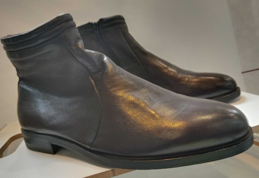 Ghete jodhpur lucrate manual de luc Georgio Venutti Italy 45 piele