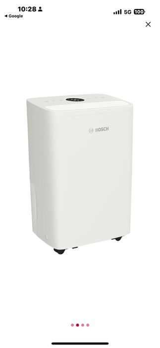 Dezumidificator aer BOSCH DRY2000, 10l/zi, 36dB, alb