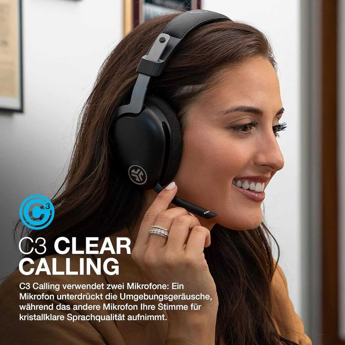 JLab Go Work - Модулни слушалки за работа (2 в 1 стерео/моно)