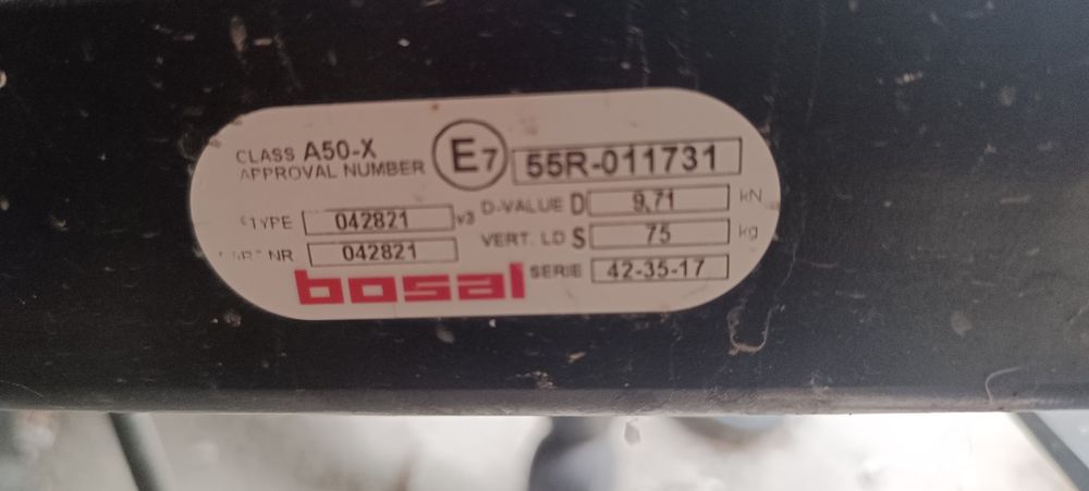 Cârlig remorcare Peugeot 308 bosal