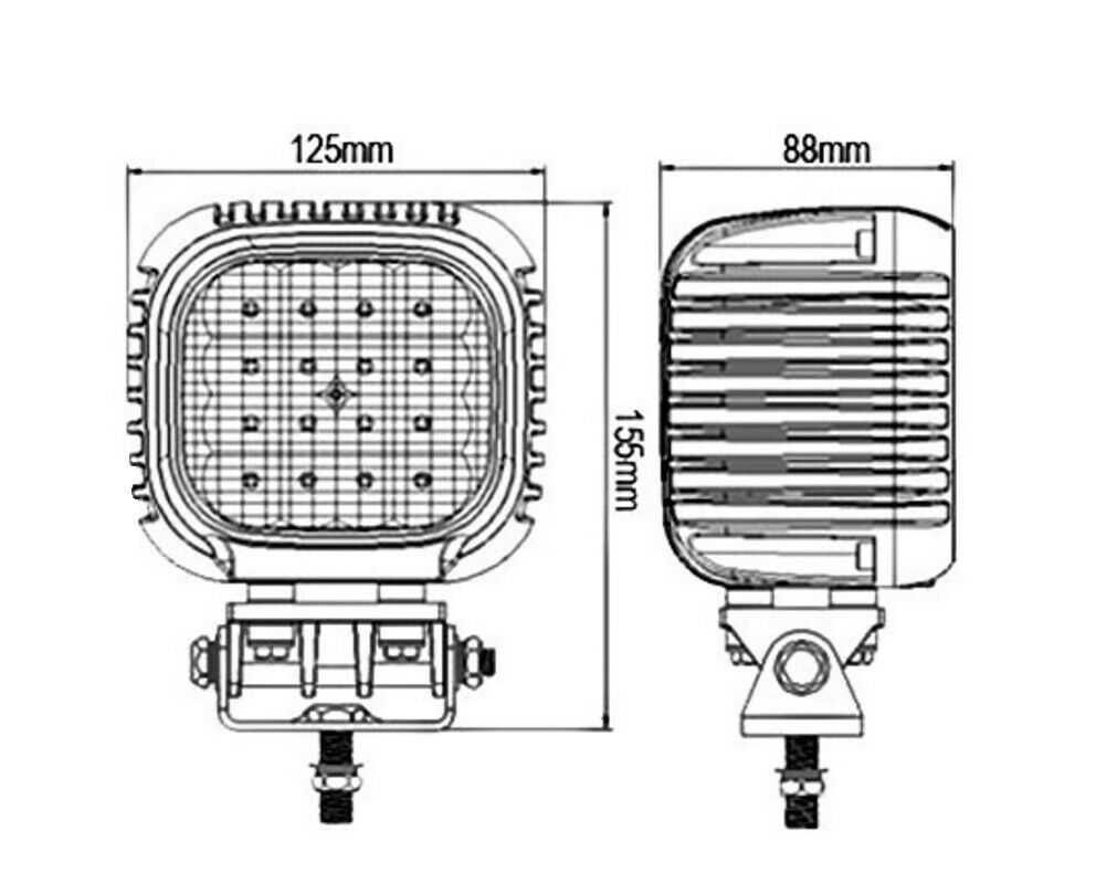 ПРОМОЦИЯ!!! 1 бр. LED Bar ЛЕД Бар прожектор работна лампа 48W 10-30V