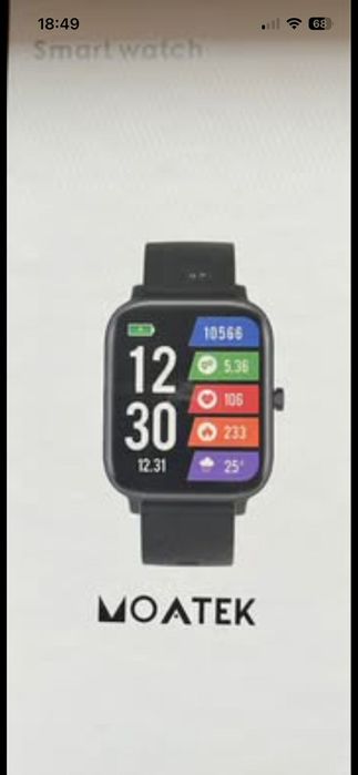 Vans ceas Moatek smartwatch