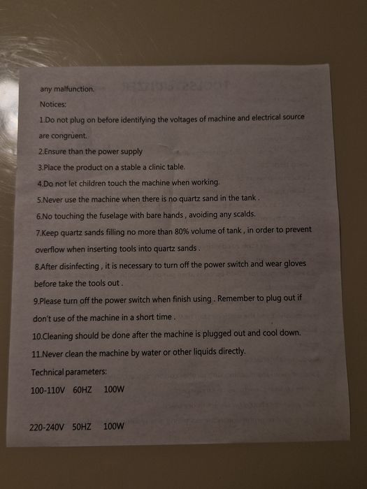 sterilizator Luxorise