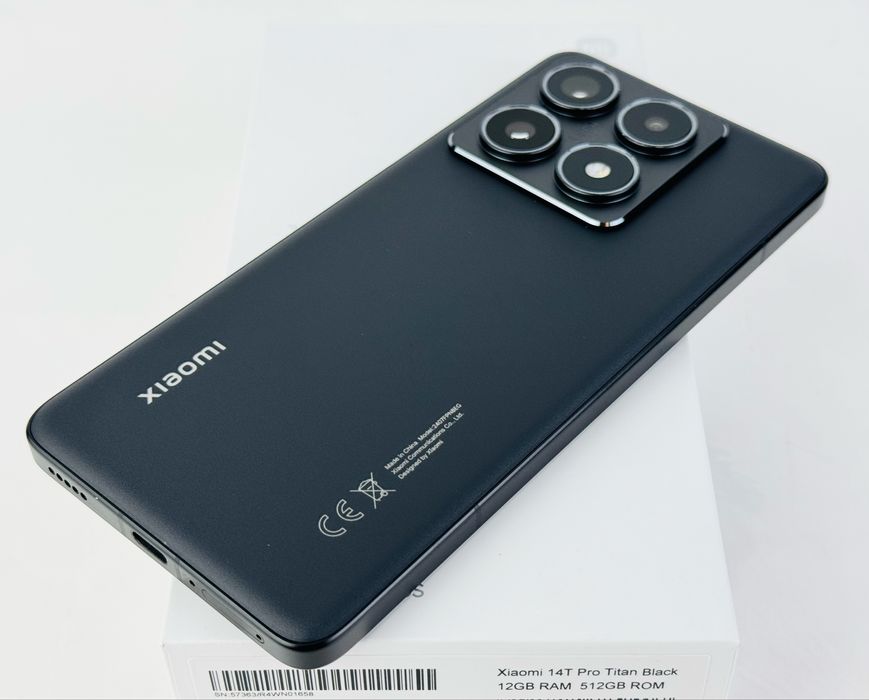 Xiaomi 14T Pro 5G 512GB 12RAM Titan Black Отличен! Гаранция!
