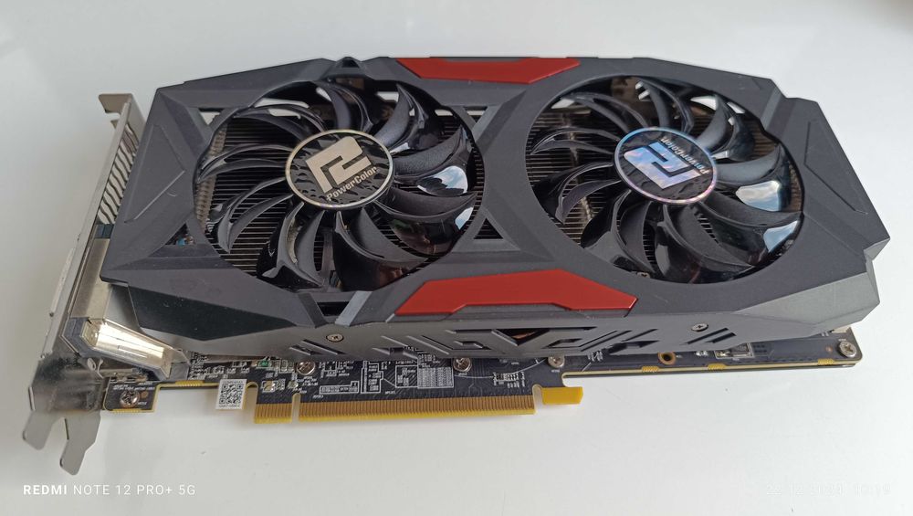 видеокарта PowerColor Radeon RX 580 Red Dragon V2 OC 4GB GDDR5