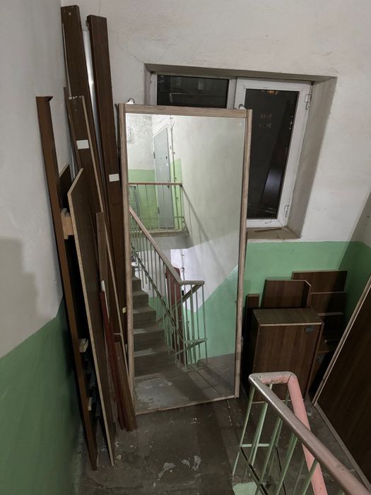 Продается встроенный шкаф-купе в разобранном виде.