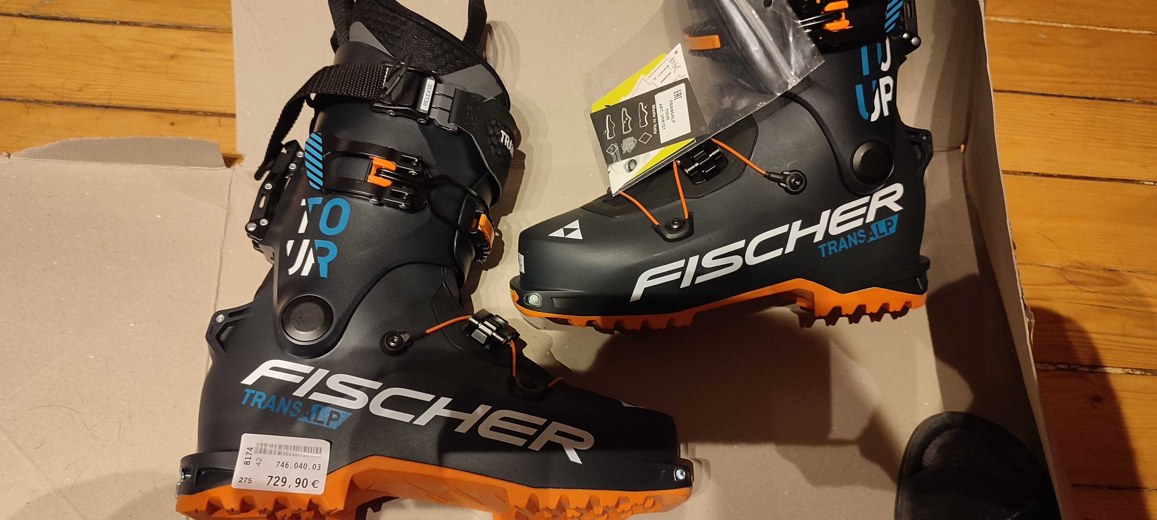 Туринг ски обувки Fischer Transalp Tour 27.5