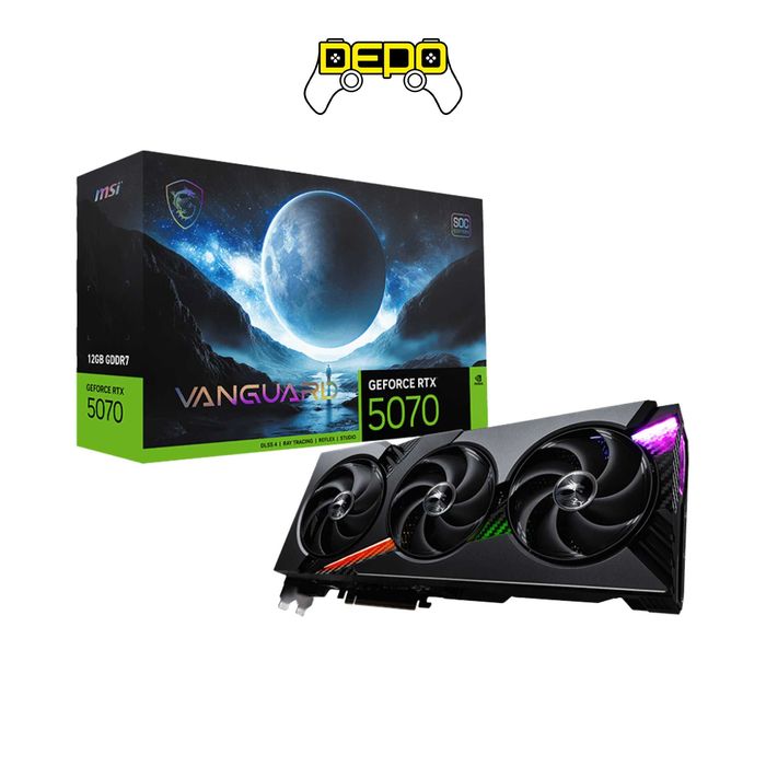 Видеокарта от MSI - GeForce RTX5070 12GB VANGUARD SOC