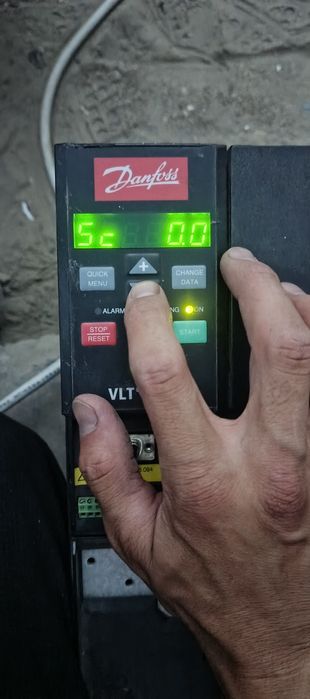 Chastotnik Motor  aborotini sozlash