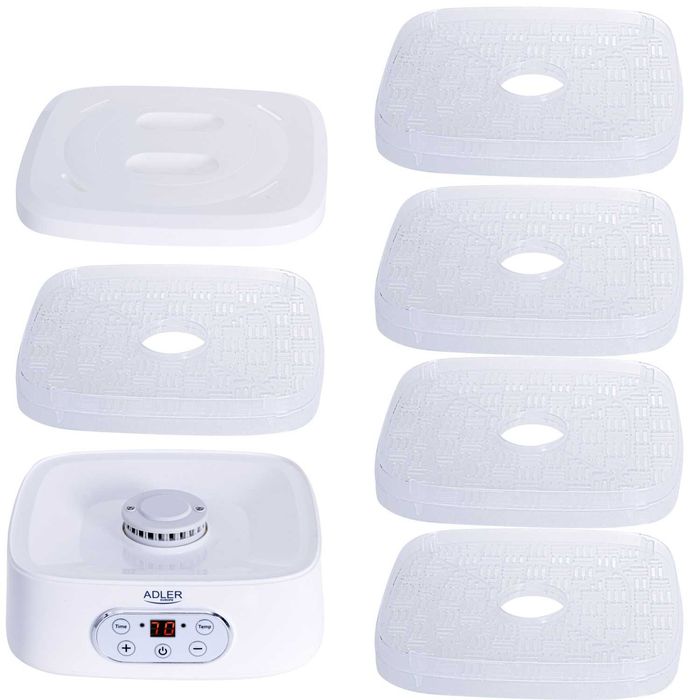 Deshidrator de alimente Adler AD 6658, 550 W