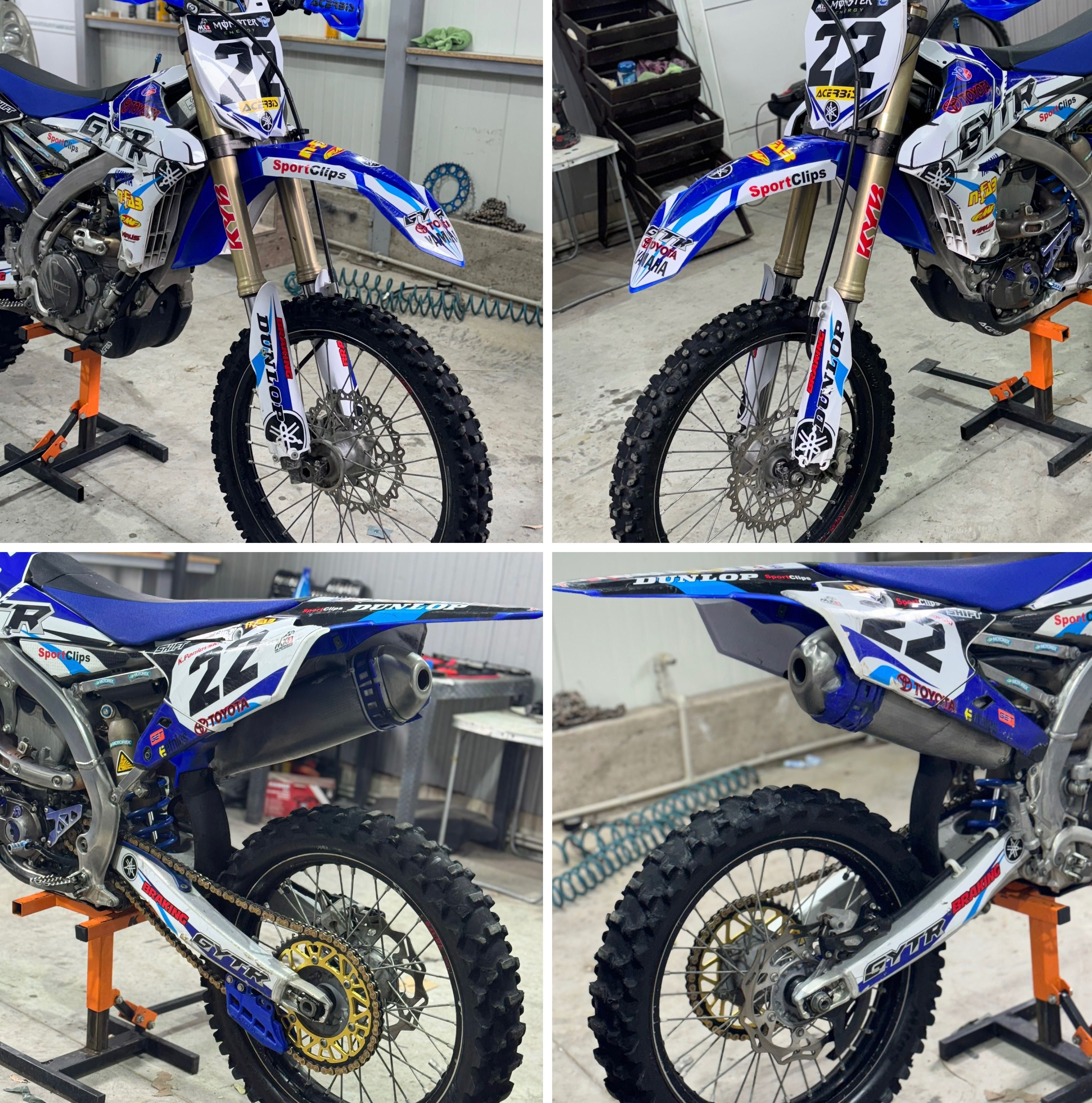 Yamaha YZF 450, 2017 г., инжекцион.