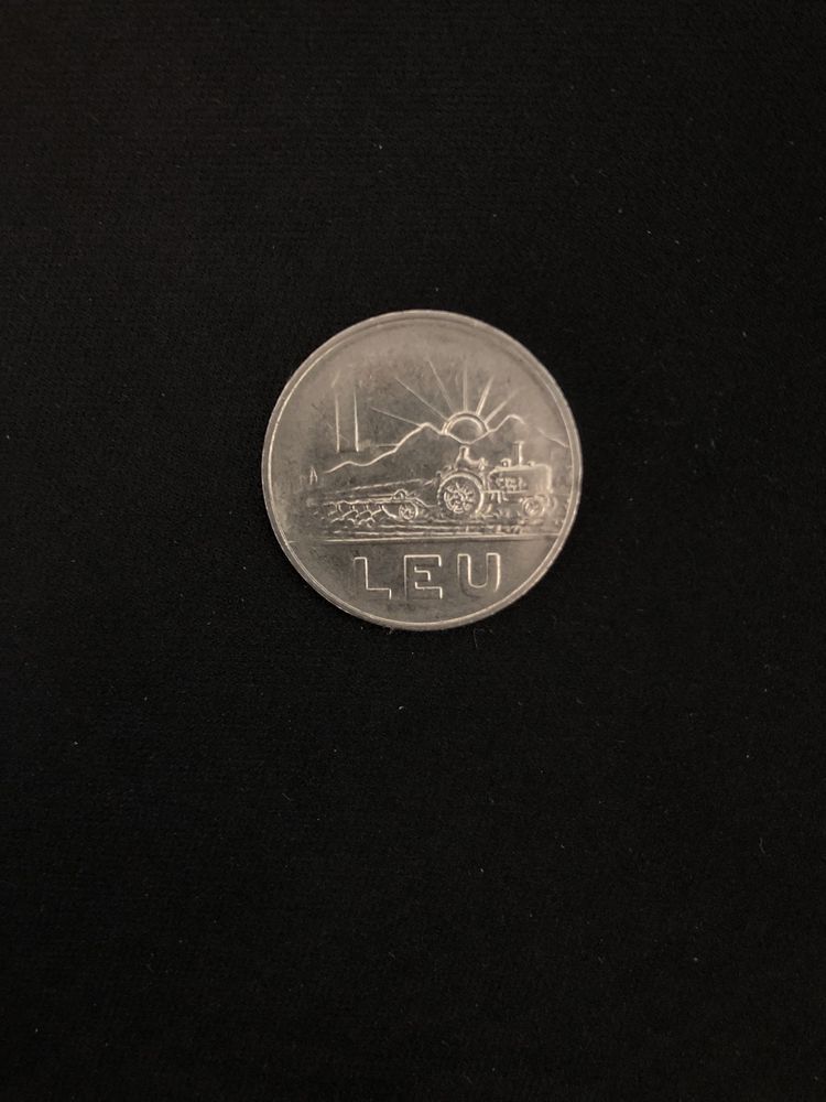 Moneda 1 Leu din anul 1966