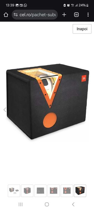 Subwoofer JBL + Amplificator