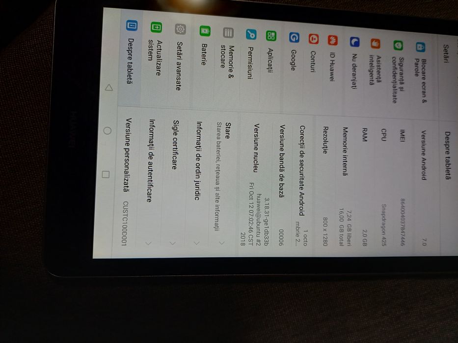 Tableta Huawei MediaPad T3