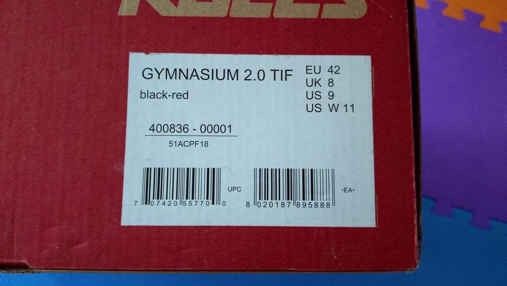 Role Roces Gymnasium 2.0 Tif