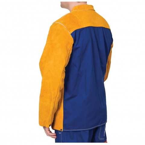 Заваръчно яке Weldas Golden Brown телешка кожа