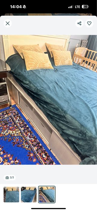 Двухспальный кровать