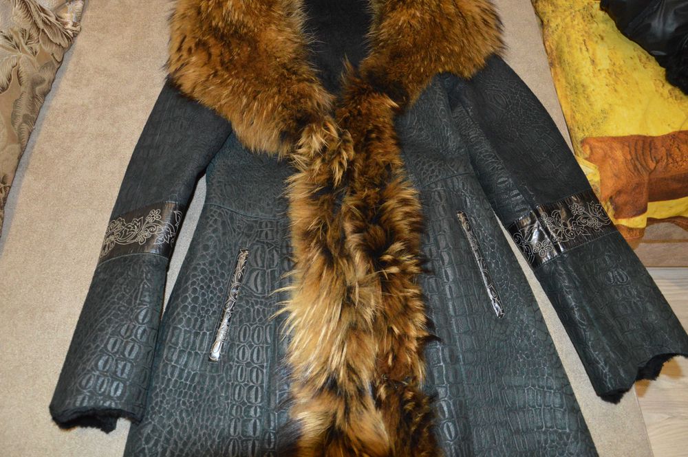 Продам натуральную дубленку, 40-42