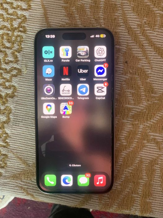 Iphone 15 pro 128 gb 88 capavitatea 3500 lei acept schimb si cu masini