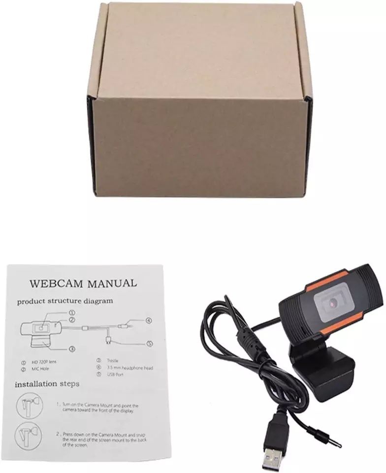 Webcam cu microfon Hd nou