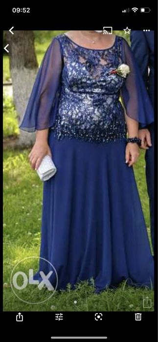 Rochie eleganta lunga nasa sau soacra