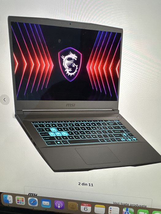 Laptop gaming MSI Thin 15 i7